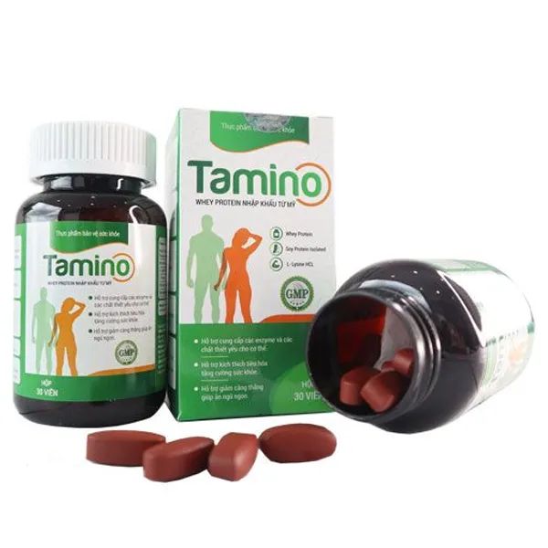 Tamino - Hình ảnh thực tế viên uống hỗ trợ tăng cân