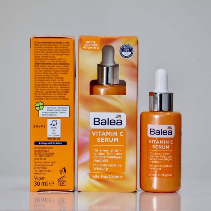 Balea Vitamin C Serum - Hình ảnh chính hãng từ Đức