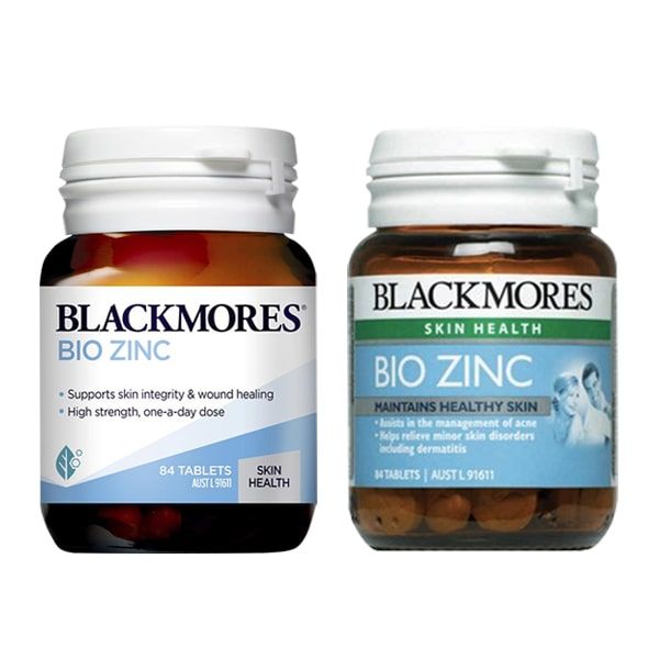 Hình ảnh thực tế viên uống Blackmores Bio Zinc - Thiết kế sang trọng, chất lượng chuẩn Úc