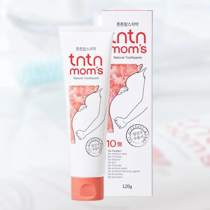 Hình ảnh minh họa kem đánh răng tntn mom's (ảnh 2)