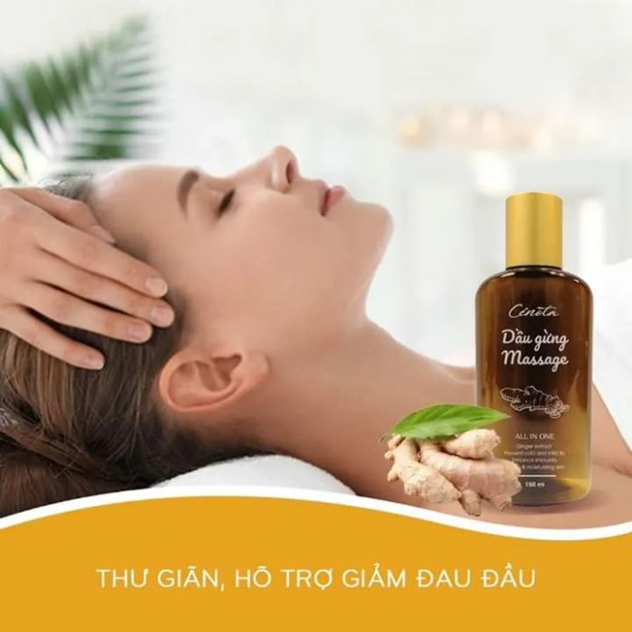 Bộ sưu tập hình ảnh Dầu Gừng Massage Cenota