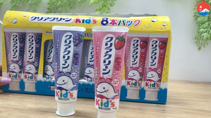Hình ảnh minh họa kem đánh răng Kid's Kao phiên bản 2
