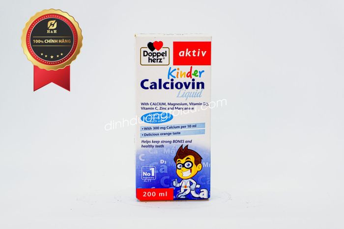 Hình ảnh sản phẩm Doppelherz Kinder Calciovin Liquid