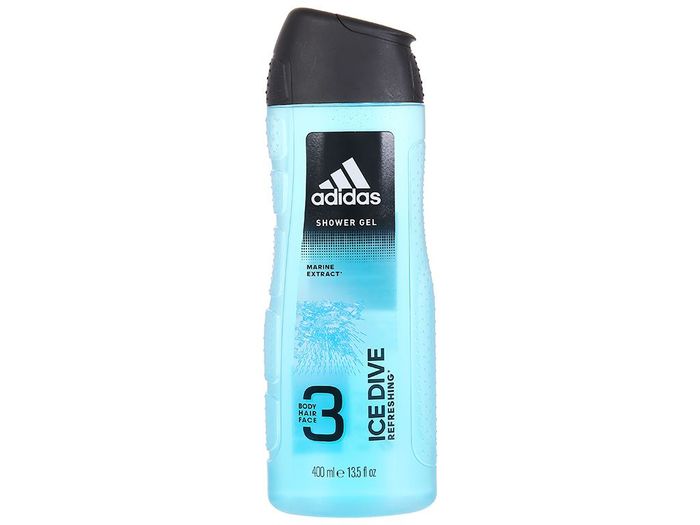 Hình ảnh thực tế bộ sản phẩm chăm sóc 3-trong-1 Adidas