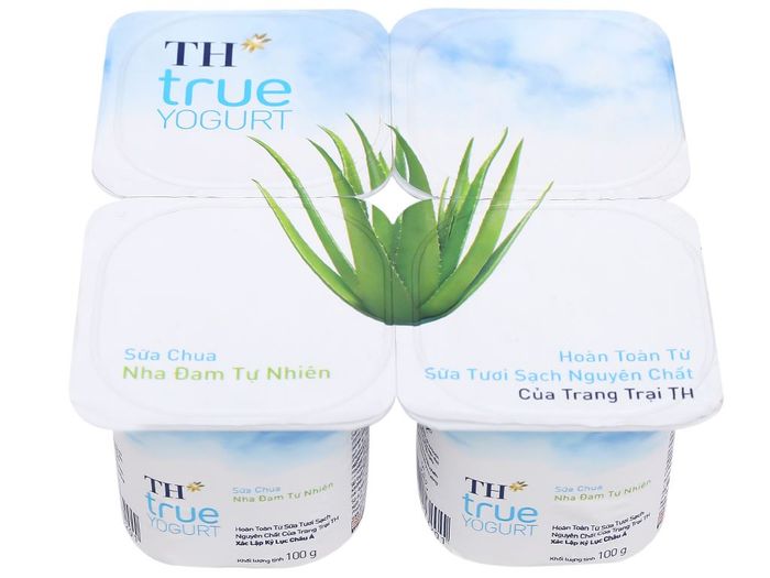 Bộ sưu tập hình ảnh sữa chua TH True Yogurt Nha đam