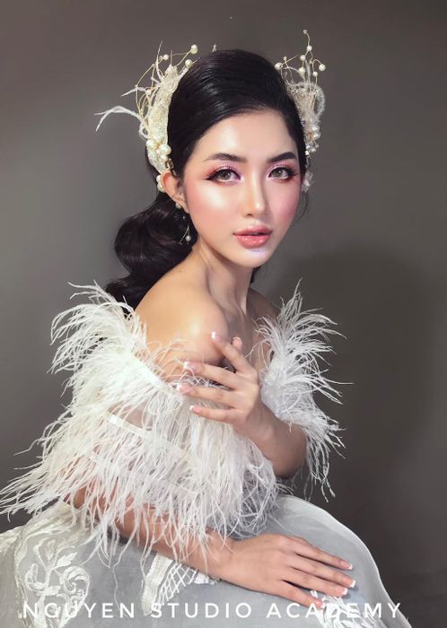Hình ảnh thực tế khóa học tại Còi Khiêm Makeup (Nguyễn Studio)