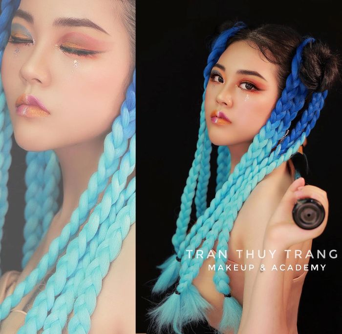 Không gian đào tạo chuyên nghiệp tại Trần Thùy Trang Makeup & Academy