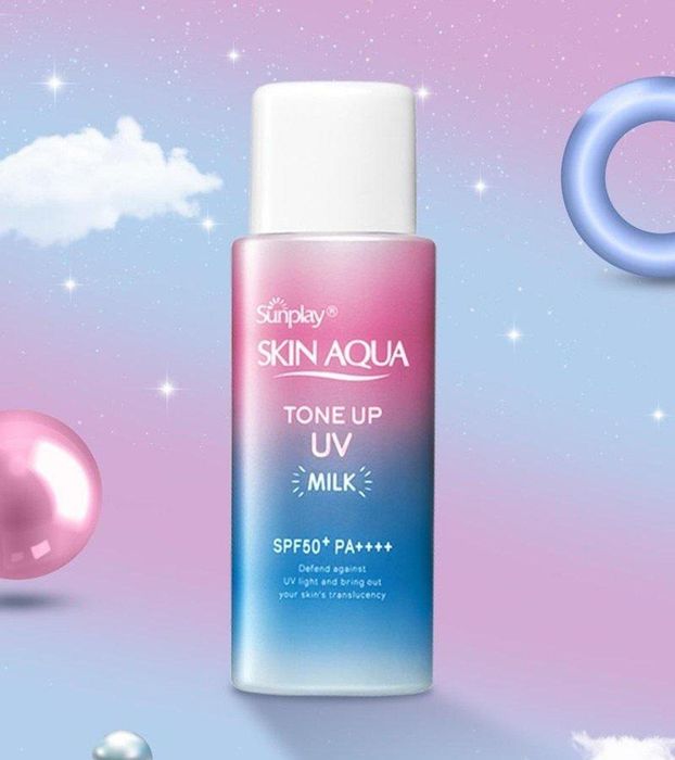 Hình ảnh sữa chống nắng Sunplay Skin Aqua Tone Up UV Milk