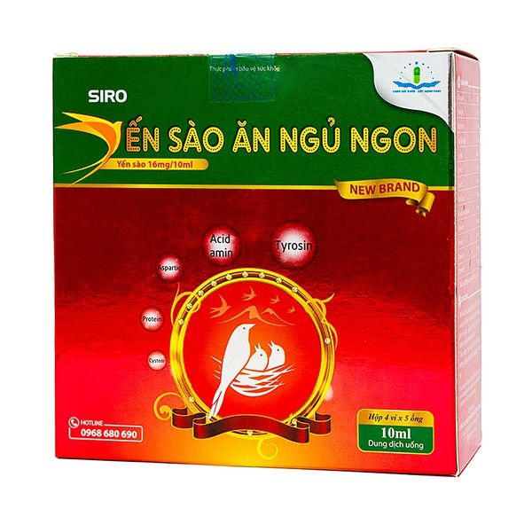 Hình ảnh chính hãng Siro Yến Sào Happy Healthy