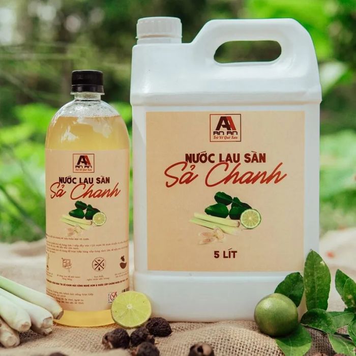 Ảnh sản phẩm nước lau sàn hữu cơ An An