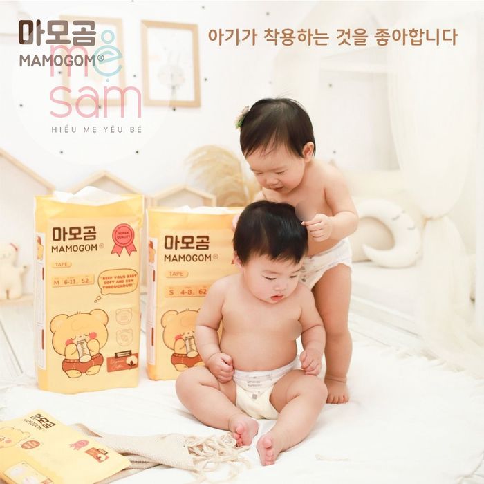 Bỉm hữu cơ MAMOGOM - Thiết kế tinh tế từ chất liệu Organic Cotton nguyên chất (Ảnh 1)