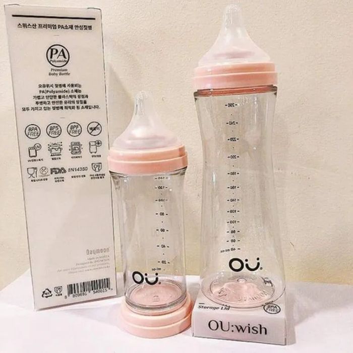 Hình ảnh chi tiết Bình sữa OU:Wish Hàn Quốc (ảnh 2)
