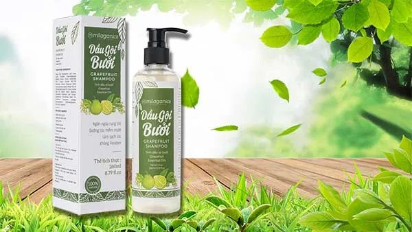 Dầu Gội Bưởi Milaganics – Hình ảnh 1