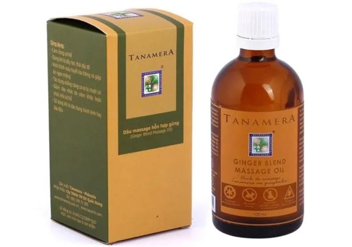 Bộ sưu tập hình ảnh dầu massage gừng Tanamera