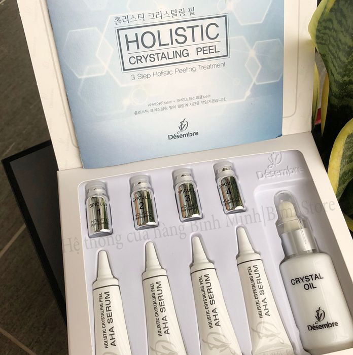 Hình ảnh bộ sản phẩm Desembre Holistic Crystaling Peel cao cấp