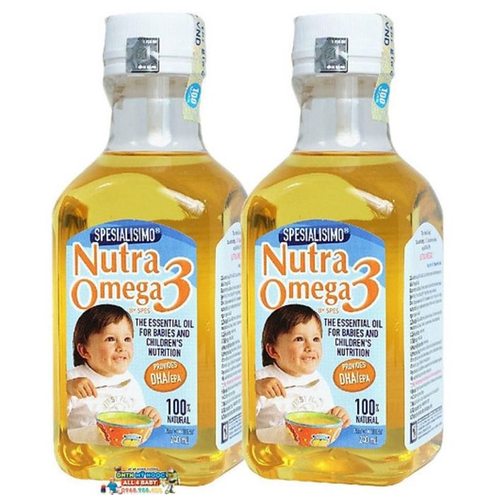 Hình ảnh dầu ăn Nutra Omega 3 cá hồi chính hãng