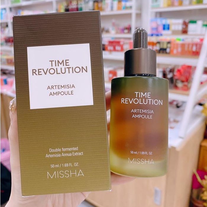 Hình ảnh thực tế Missha Time Revolution Artemisia Ampoule - Tinh chất ngải cứu lên men cao cấp