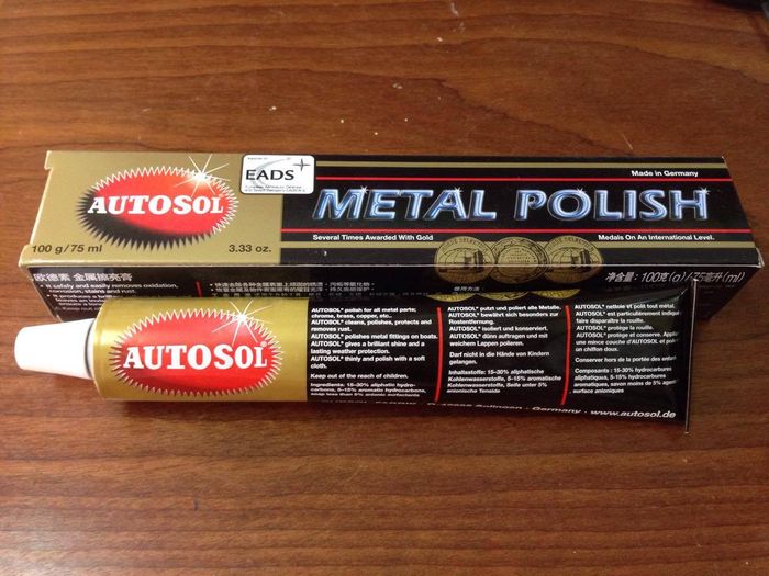 Hình ảnh minh họa kem đánh bóng Autosol Metal Polish (ảnh 2)