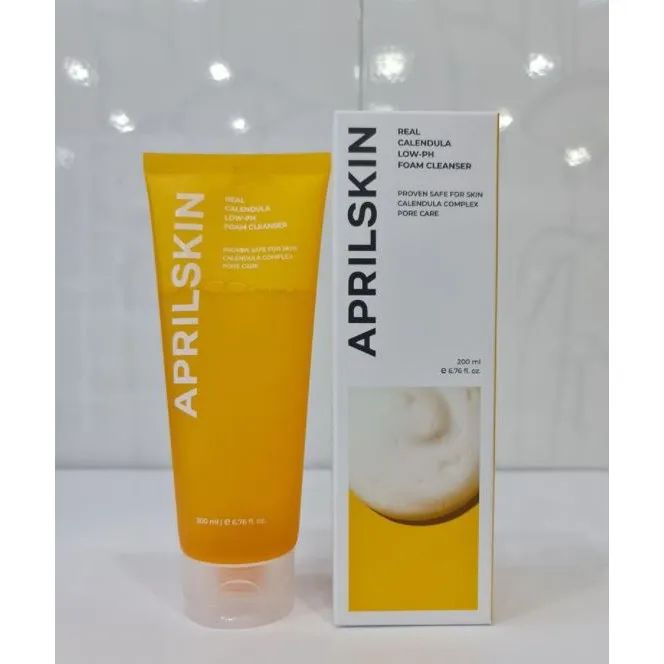 Bộ sưu tập hình ảnh sữa rửa mặt Aprilskin Real Calendula - Vẻ đẹp dịu dàng từ thiên nhiên