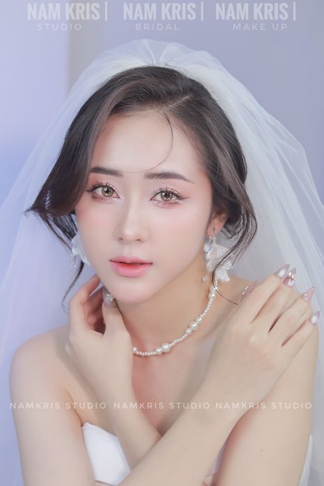 Bộ sưu tập tác phẩm nghệ thuật trang điểm cô dâu từ Nam Kris Studio