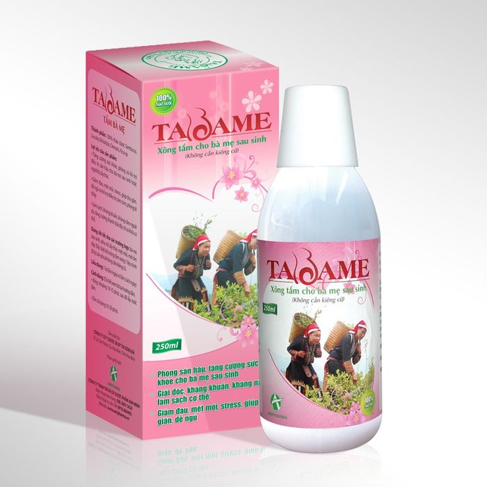 Bộ sản phẩm nước xông tắm Tabame đầy đủ