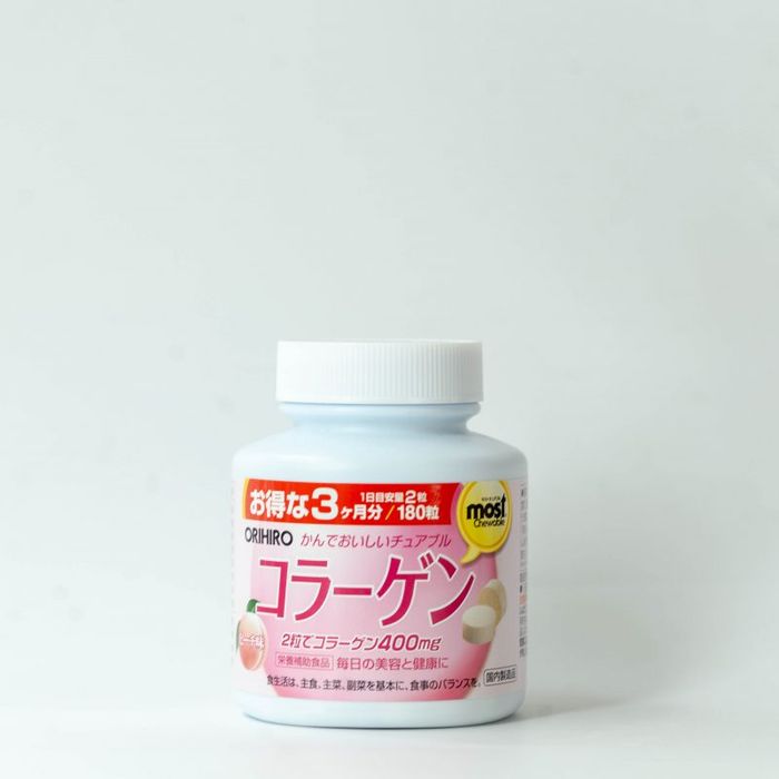 Kẹo Most Chewable bổ sung Collagen Orihiro - Ảnh 2 minh họa vẻ đẹp tinh tế của sản phẩm chăm sóc da đình đám đến từ xứ sở mặt trời mọc.