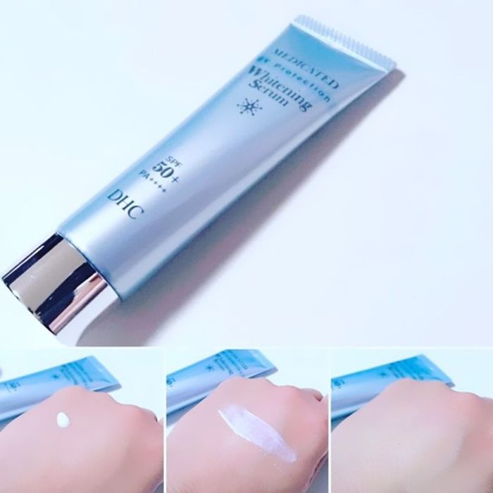 Hình ảnh thực tế serum chống nắng DHC UV Protection Whitening