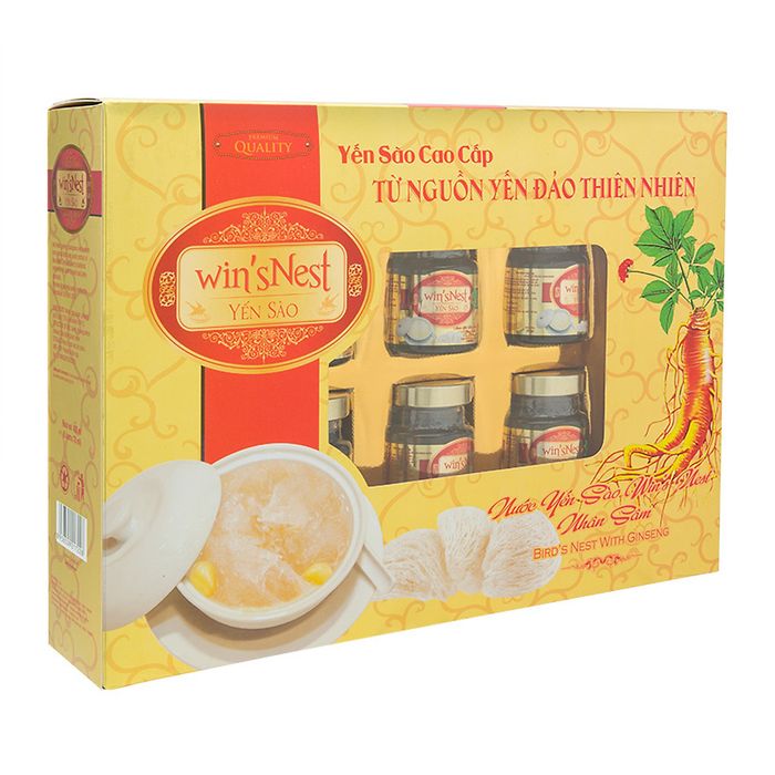 Hình ảnh sản phẩm Nước Yến Sào Nhân Sâm Win'sNest cao cấp