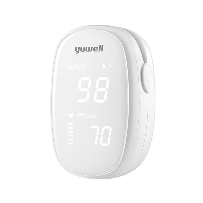 Góc nhìn chi tiết máy đo SpO2 Yuwell YX102