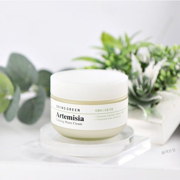 Kem Dưỡng Ngải Cứu Bring Green Artemisia Calming Water Cream - Hình ảnh 1