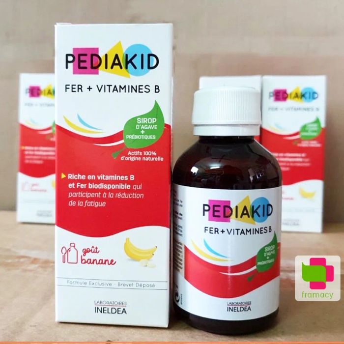 Hình ảnh sản phẩm Pediakid Fer + Vitamines B chính hãng từ Pháp