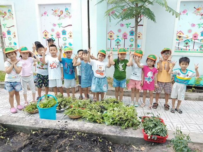 Hình ảnh Trường Mầm non Ban Mai - Khuôn viên xanh mát