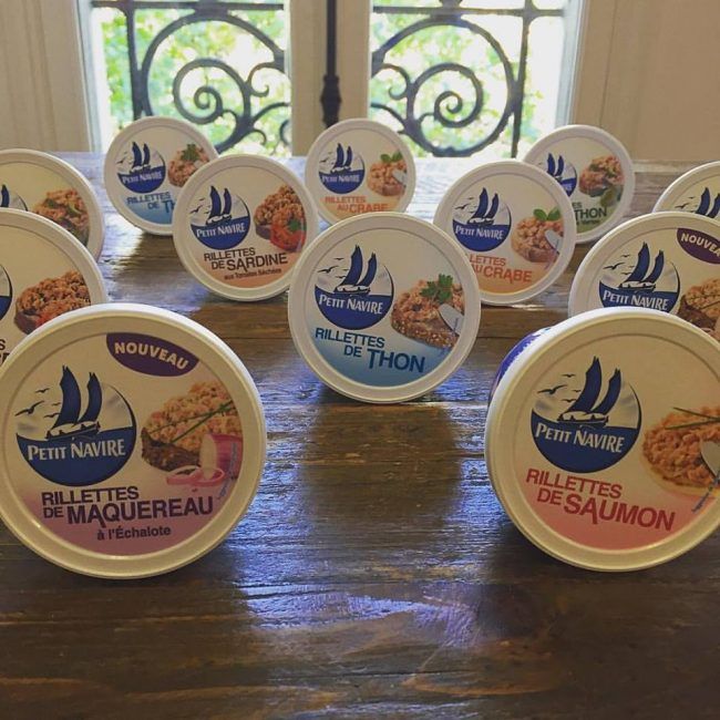 Hình ảnh sản phẩm cá hồi đóng hộp Petit Navire Rillettes phiên bản 2
