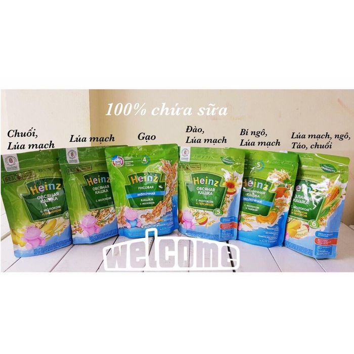 Bột Ăn Dặm Heinz Nga - Hình ảnh minh họa chất lượng