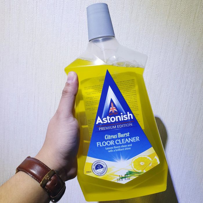 Hình ảnh nước lau sàn Astonish sả chanh