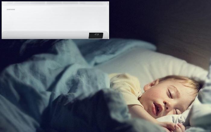 Điều hòa Samsung AR18TYHYCW20 có chế độ ngủ ngon