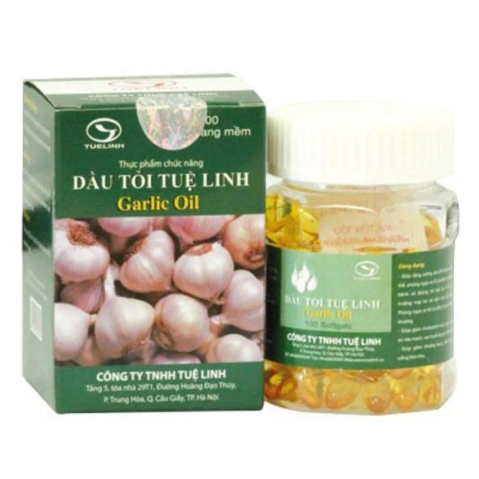 Hình ảnh sản phẩm viên dầu tỏi Tuệ Linh (ảnh 2)