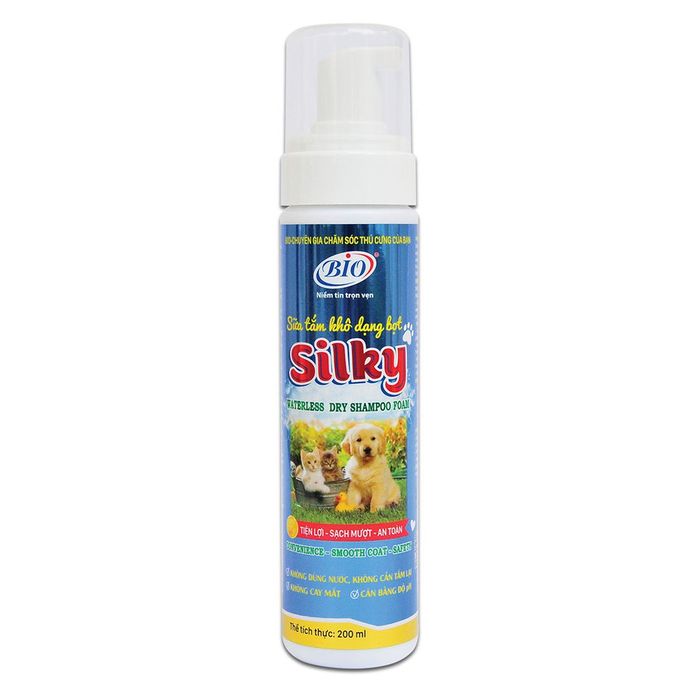 SỮA TẮM KHÔ DẠNG BỌT SILKY ảnh 2