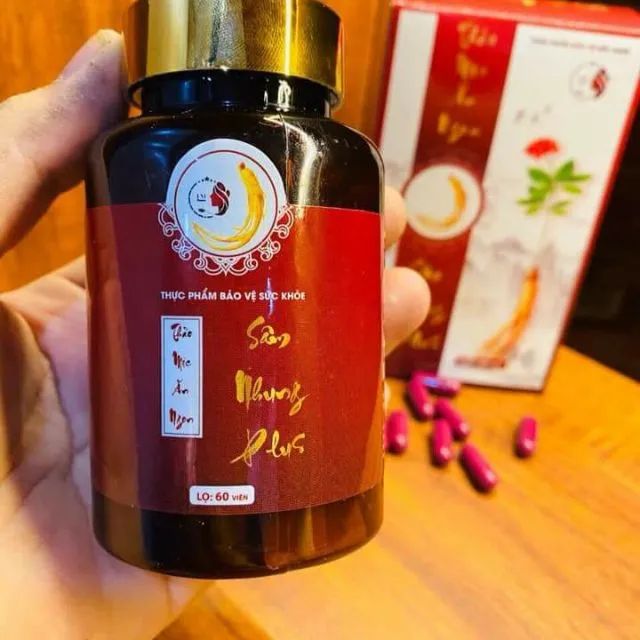 Hình ảnh sản phẩm Sâm Nhung Plus - Viên uống tăng cân cao cấp