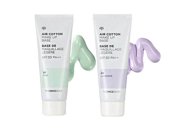 Hình ảnh minh họa Kem Lót Kiềm Dầu The Face Shop Air Cotton Makeup Base phiên bản 1