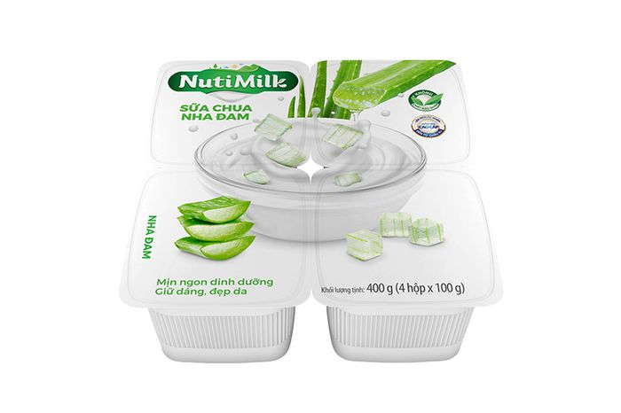 Bộ sưu tập hình ảnh sữa chua Nutimilk nha đam