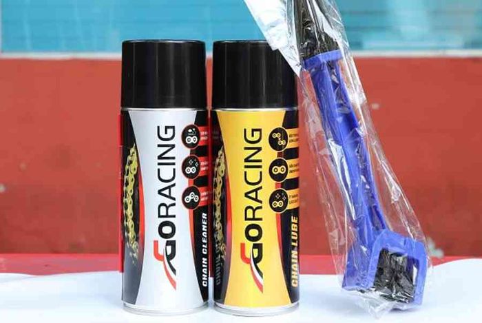 Hình ảnh thực tế sản phẩm GoRacing Chain Cleaner