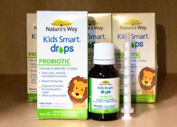 Hình ảnh Men vi sinh Nature's Way - Thiết kế chai nhỏ gọn, an toàn và tiện lợi cho trẻ sơ sinh, từ thương hiệu chăm sóc sức khỏe trẻ em hàng đầu nước Úc.