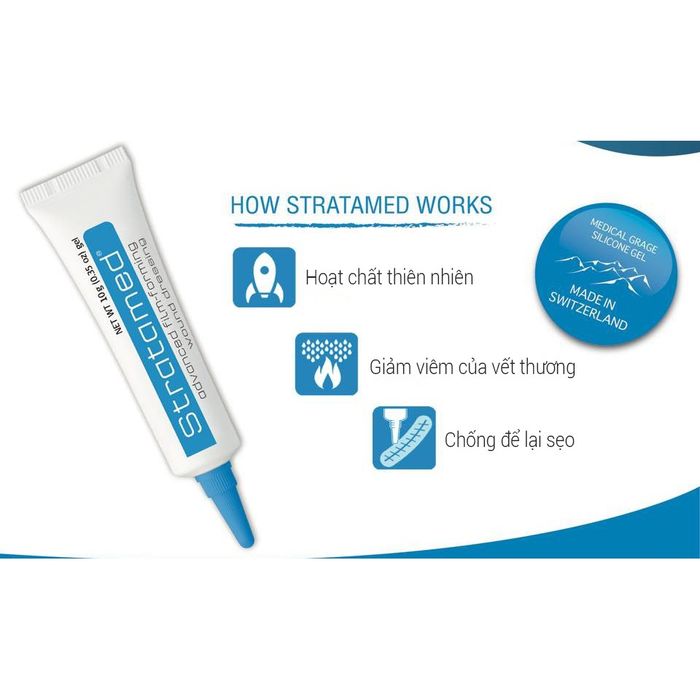 Stratamed® - Gel chuyên biệt cho vết thương hở, tối ưu hóa quá trình tái tạo da và hạn chế sẹo thẩm mỹ (Ảnh minh họa 1)