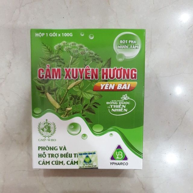 Hình ảnh thực tế bột tắm Cảm Xuyên Hương