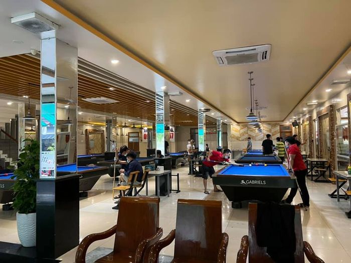 Không gian ấn tượng tại ViVa Billard Club