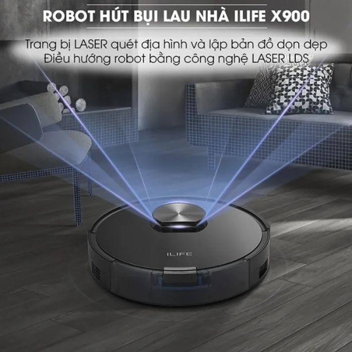 Robot Hút Bụi Lau Nhà ILIFE X900 ảnh 1