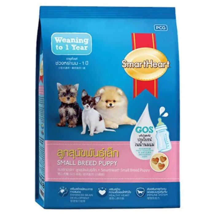 Ảnh minh họa thức ăn Smartheart Small Breed Puppy cho chó con giống nhỏ (ảnh 2)