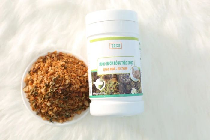 Hình ảnh sản phẩm muối chườm thảo dược TACO cao cấp