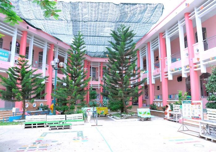 Hình ảnh đầu tiên về Trường Mầm non Mỹ Đức Tây - Không gian học tập sáng tạo đầy màu sắc